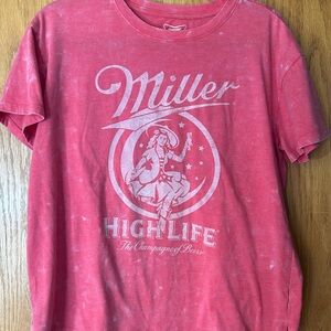 Maurice  Red Graphic Tee